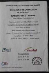 Randonnée « Jean Souq » à Maurs le 8 juin 2025