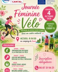 Journée Féminine Vélo, dimanche 4 octobre 2026